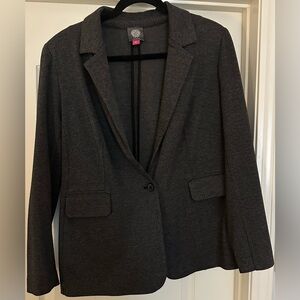 Vince Camuto Houndstooth Blazer with stretch fabric - size 1x